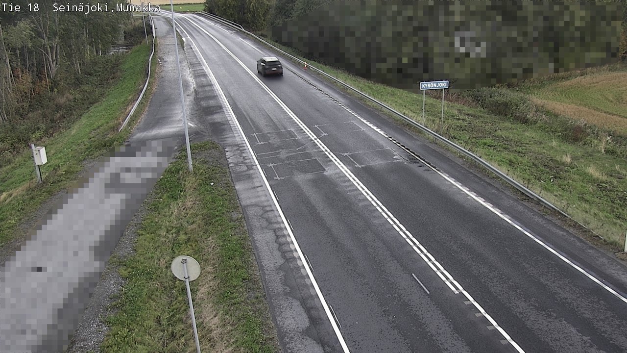 Weather Camera Image Road 18 Seinäjoki, Munakka, Seinäjoki, Etelä-Pohjanmaa