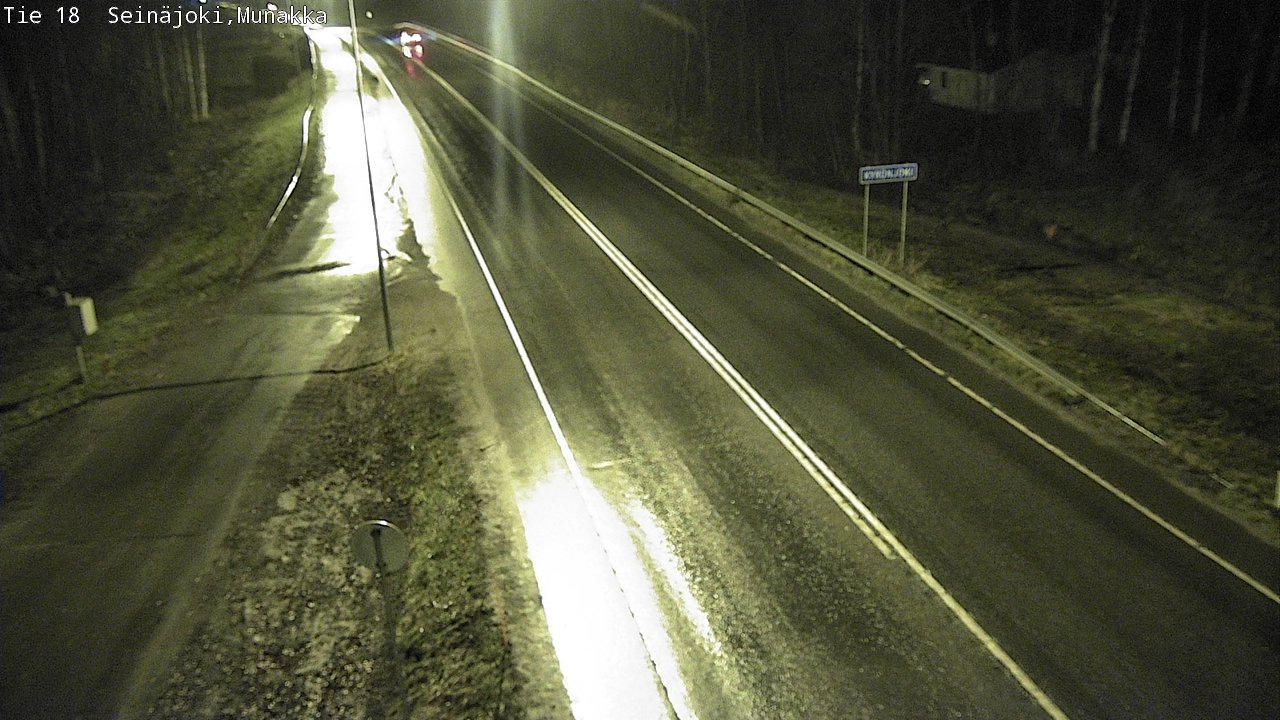 Weather Camera Image Road 18 Seinäjoki, Munakka, Seinäjoki, Etelä-Pohjanmaa