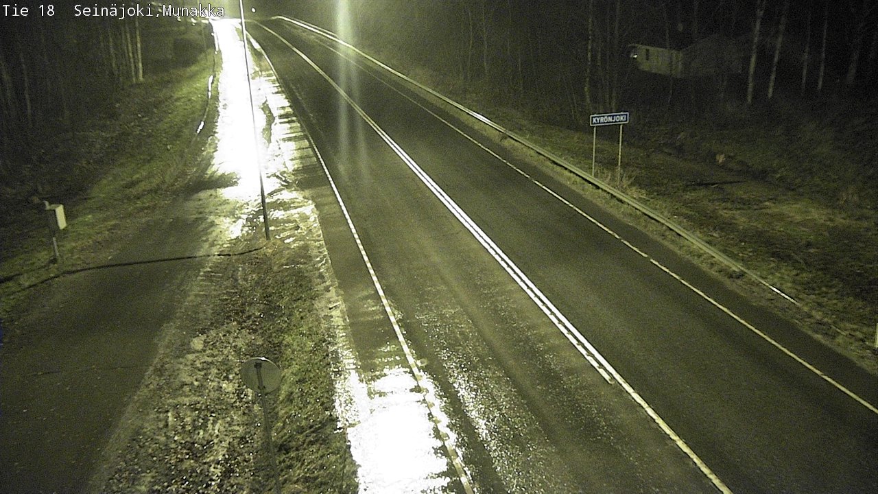 Weather Camera Image Väg 18 Seinäjoki, Munakka, Seinäjoki, Etelä-Pohjanmaa