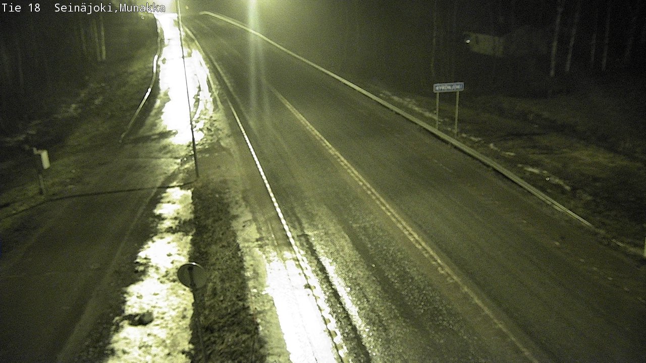 Weather Camera Image Väg 18 Seinäjoki, Munakka, Seinäjoki, Etelä-Pohjanmaa