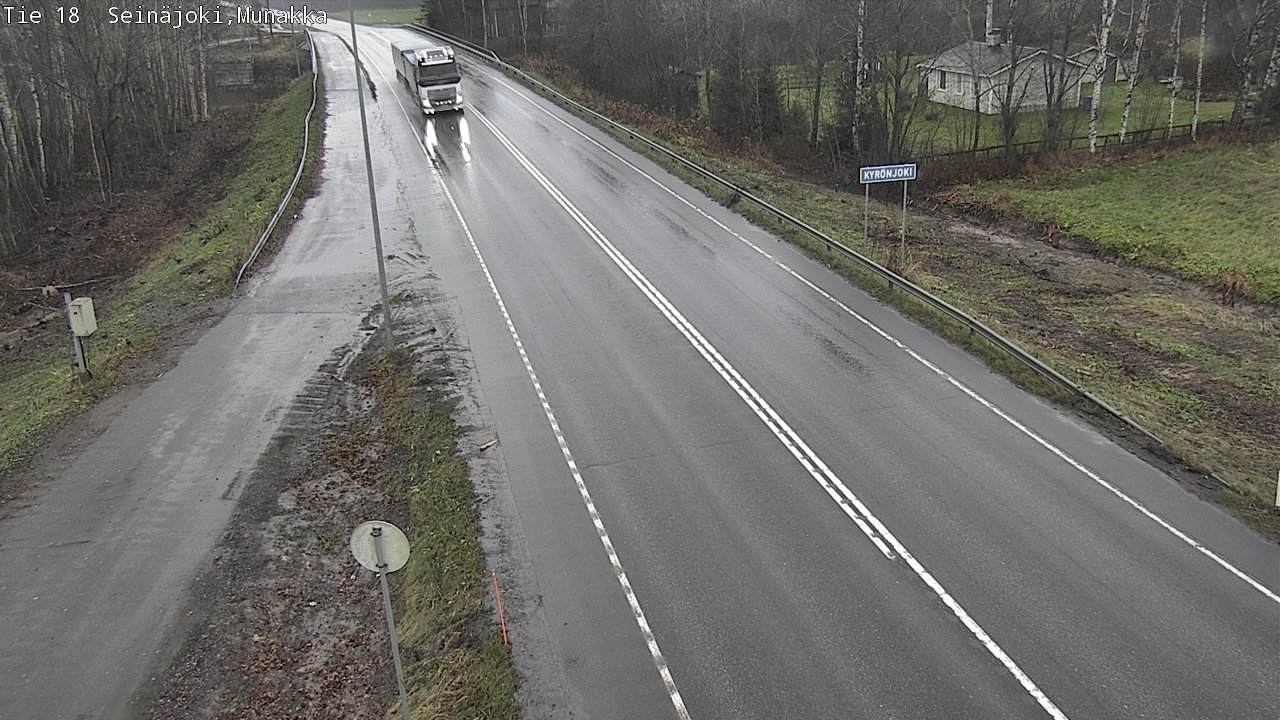 Weather Camera Image Väg 18 Seinäjoki, Munakka, Seinäjoki, Etelä-Pohjanmaa