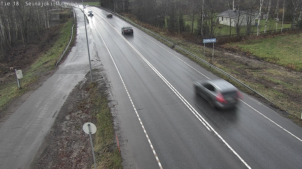 Weather Camera Image Väg 18 Seinäjoki, Munakka, Seinäjoki, Etelä-Pohjanmaa