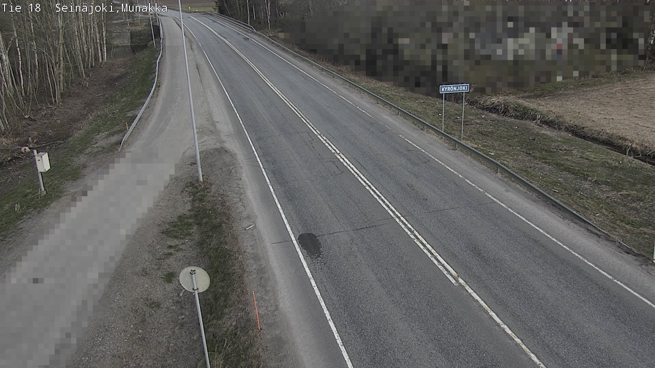 Weather Camera Image Väg 18 Seinäjoki, Munakka, Seinäjoki, Etelä-Pohjanmaa