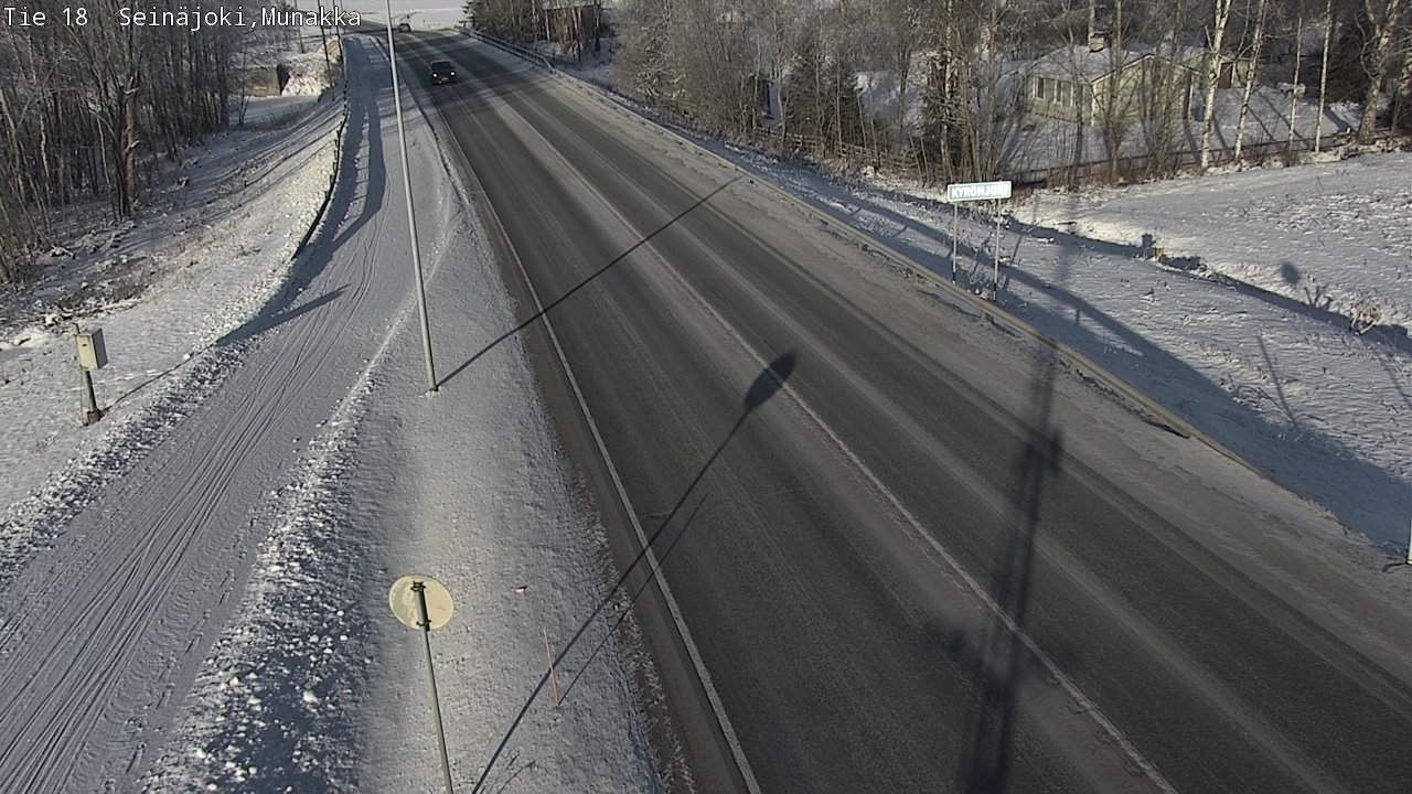 Weather Camera Image Road 18 Seinäjoki, Munakka, Seinäjoki, Etelä-Pohjanmaa