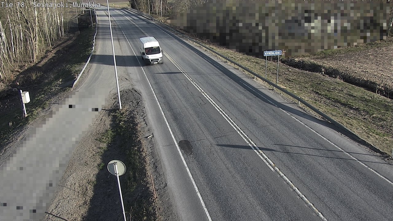 Weather Camera Image Väg 18 Seinäjoki, Munakka, Seinäjoki, Etelä-Pohjanmaa
