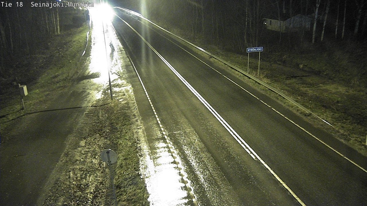 Weather Camera Image Väg 18 Seinäjoki, Munakka, Seinäjoki, Etelä-Pohjanmaa