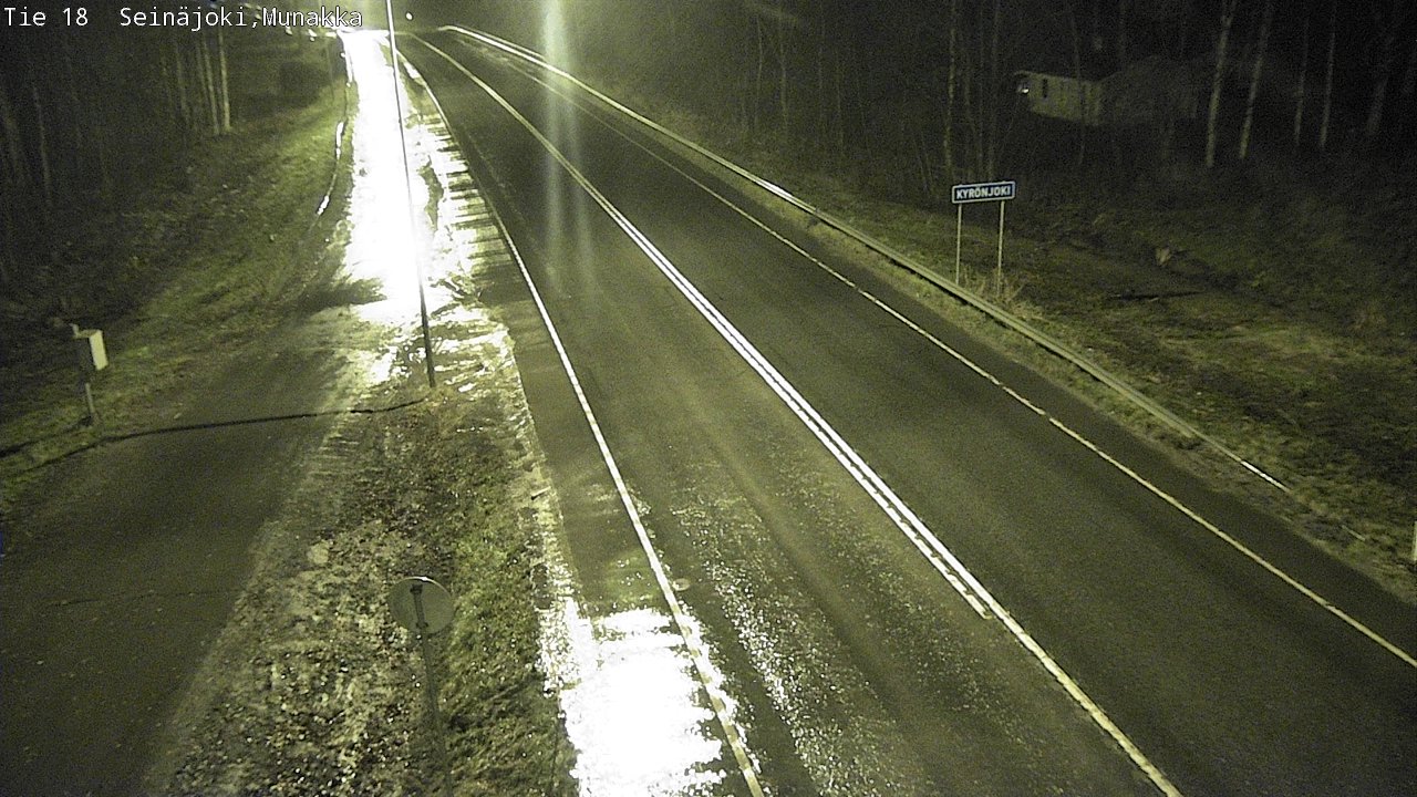 Weather Camera Image Väg 18 Seinäjoki, Munakka, Seinäjoki, Etelä-Pohjanmaa