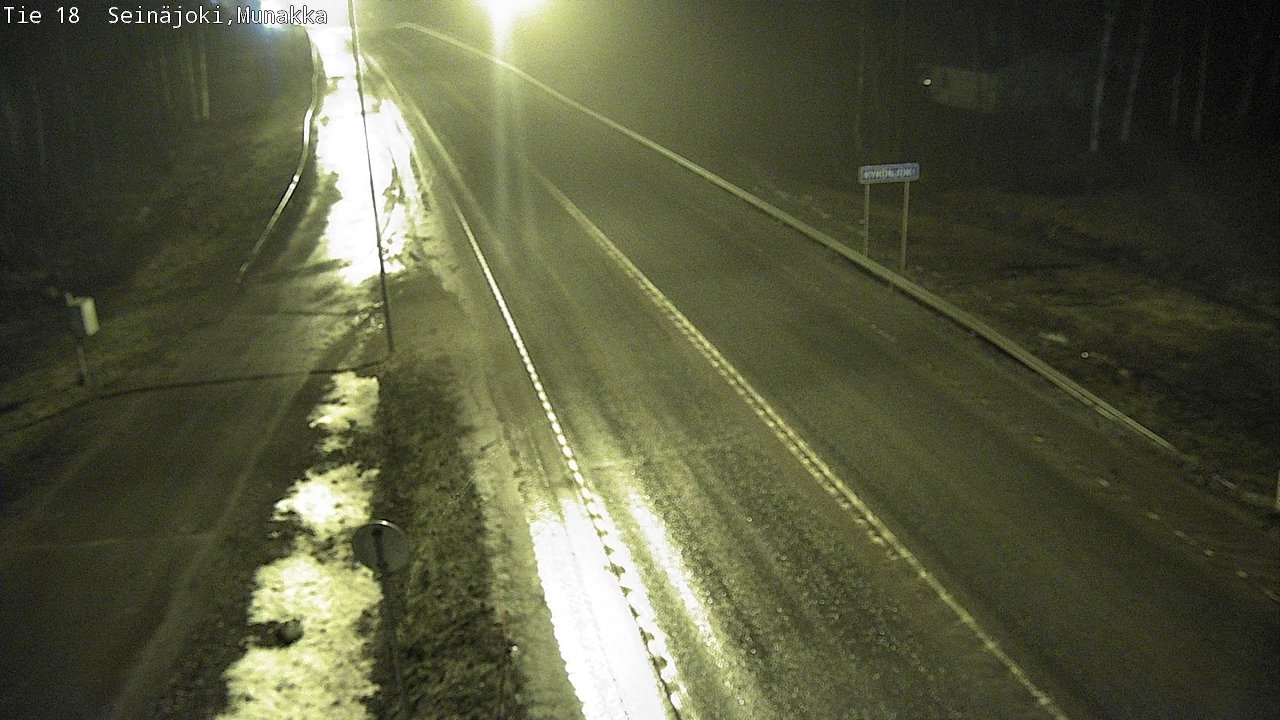 Weather Camera Image Väg 18 Seinäjoki, Munakka, Seinäjoki, Etelä-Pohjanmaa