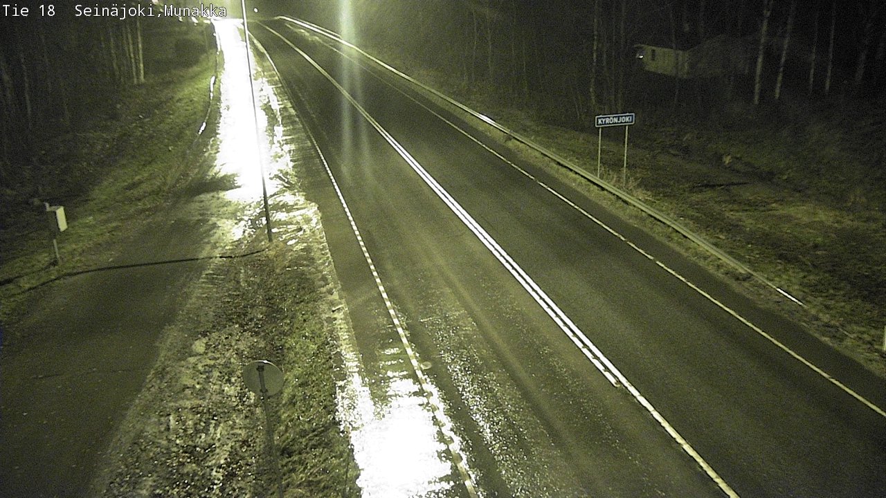 Weather Camera Image Väg 18 Seinäjoki, Munakka, Seinäjoki, Etelä-Pohjanmaa