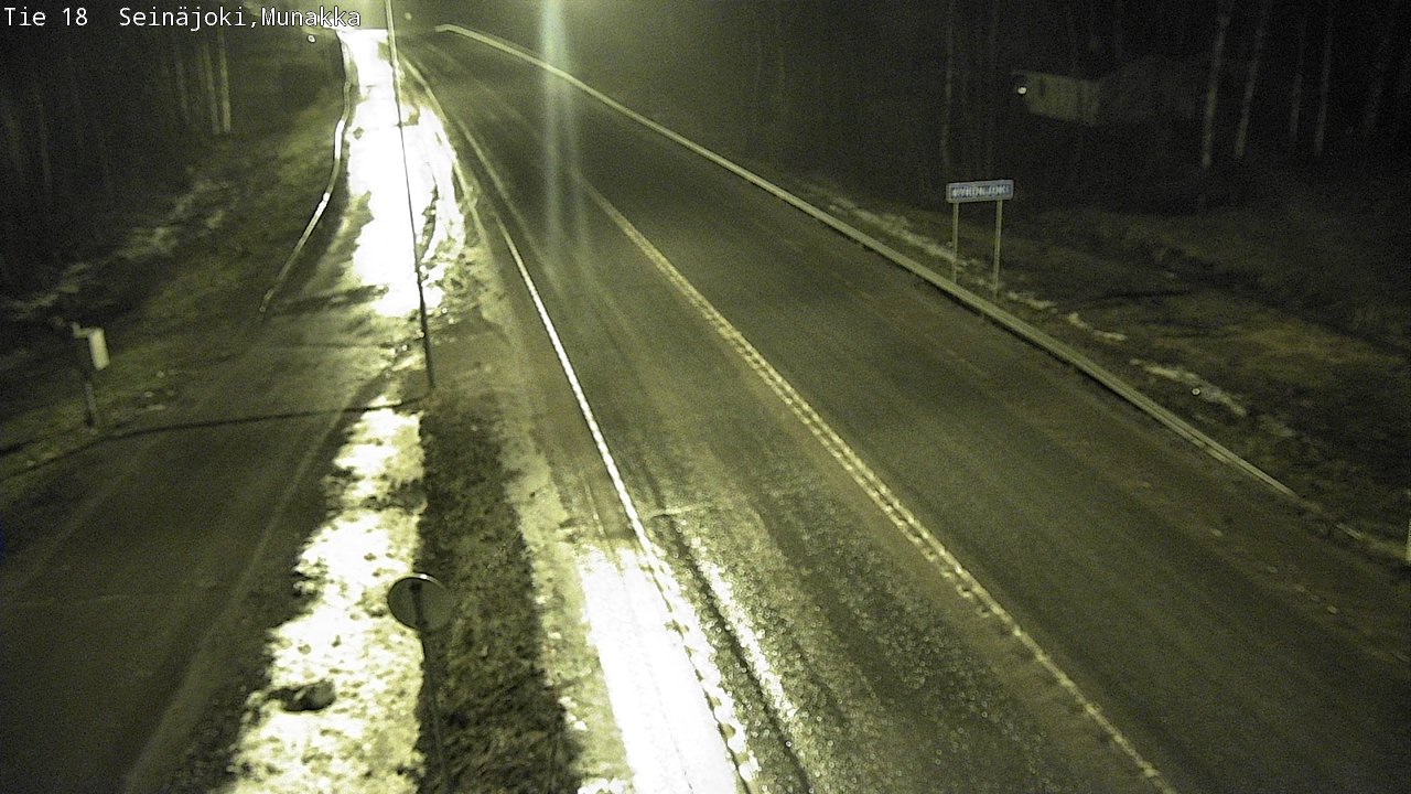 Weather Camera Image Väg 18 Seinäjoki, Munakka, Seinäjoki, Etelä-Pohjanmaa