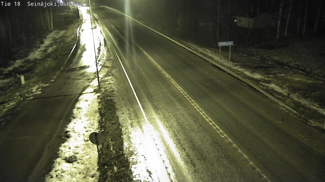 Weather Camera Image Road 18 Seinäjoki, Munakka, Seinäjoki, Etelä-Pohjanmaa