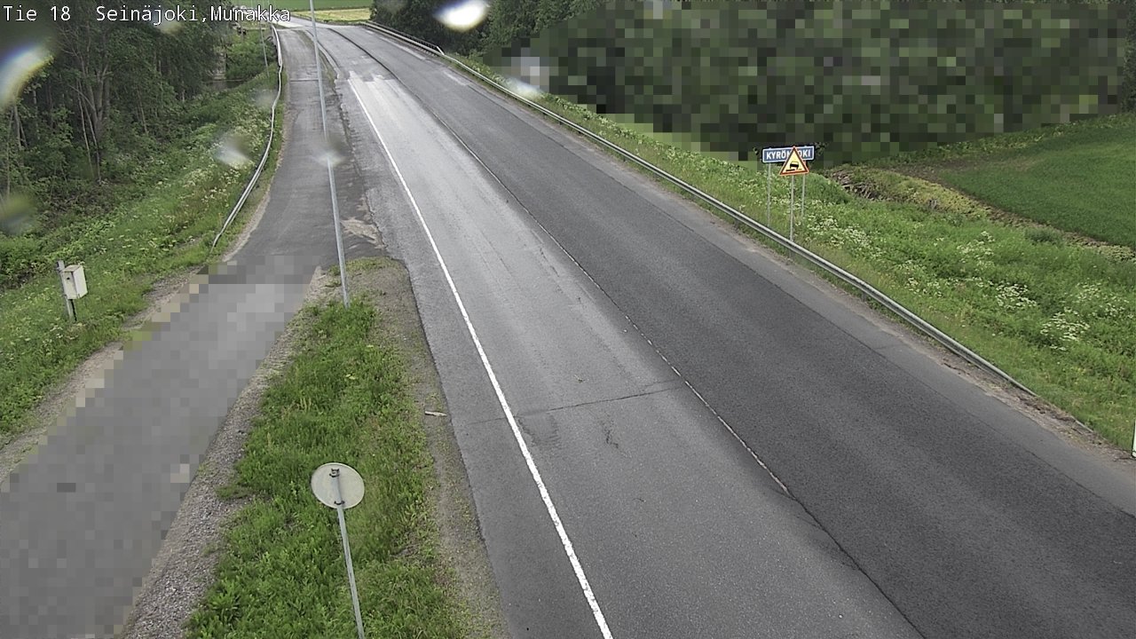 Weather Camera Image Road 18 Seinäjoki, Munakka, Seinäjoki, Etelä-Pohjanmaa