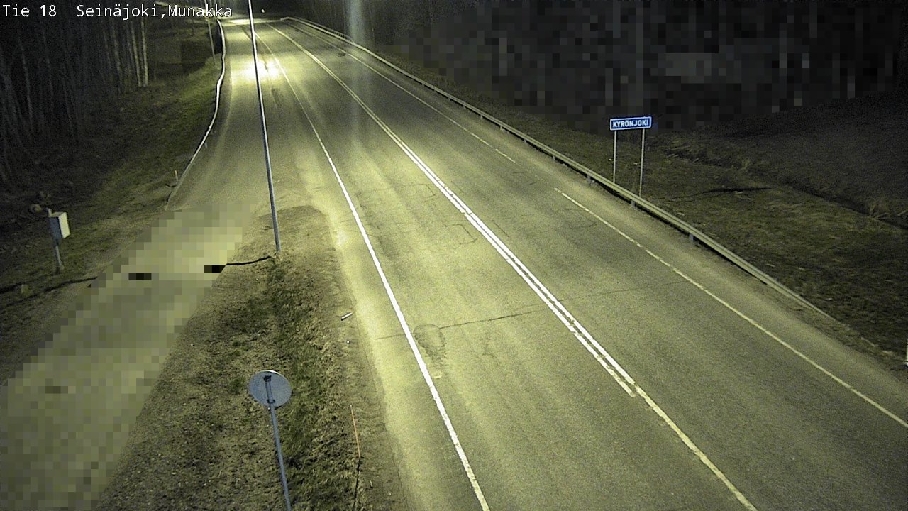 Weather Camera Image Väg 18 Seinäjoki, Munakka, Seinäjoki, Etelä-Pohjanmaa