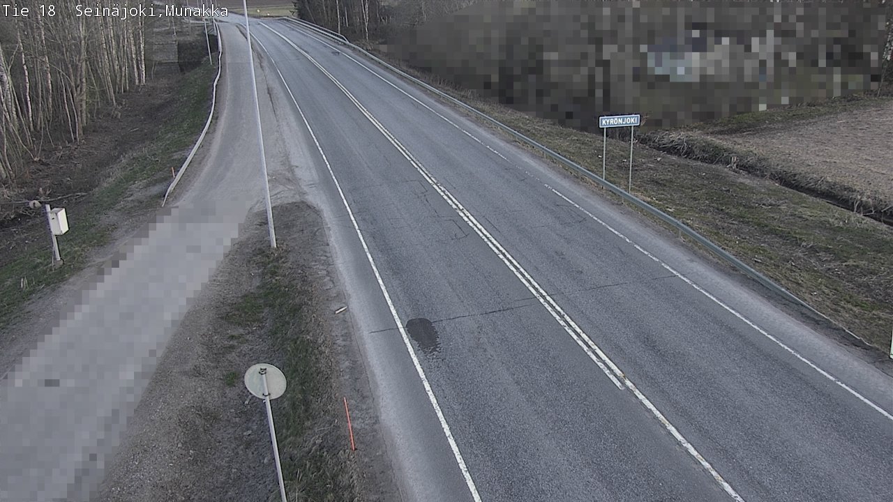 Weather Camera Image Väg 18 Seinäjoki, Munakka, Seinäjoki, Etelä-Pohjanmaa