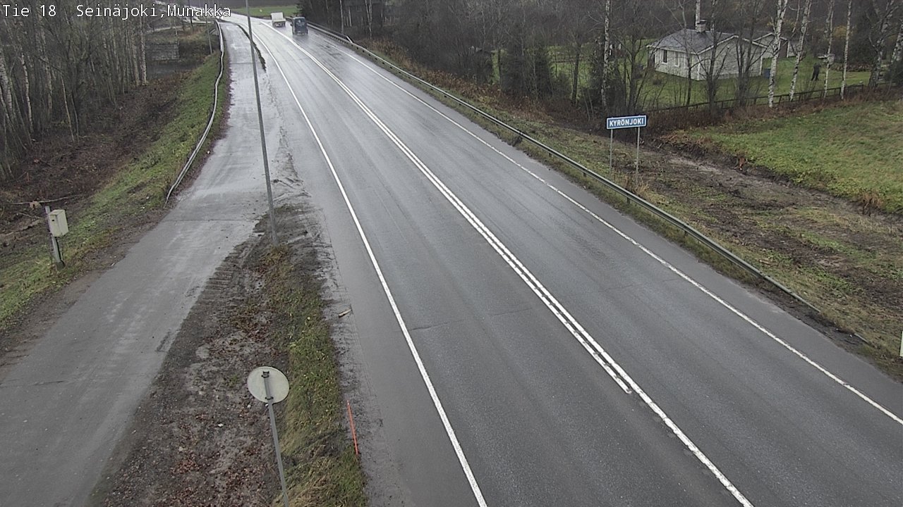 Weather Camera Image Väg 18 Seinäjoki, Munakka, Seinäjoki, Etelä-Pohjanmaa