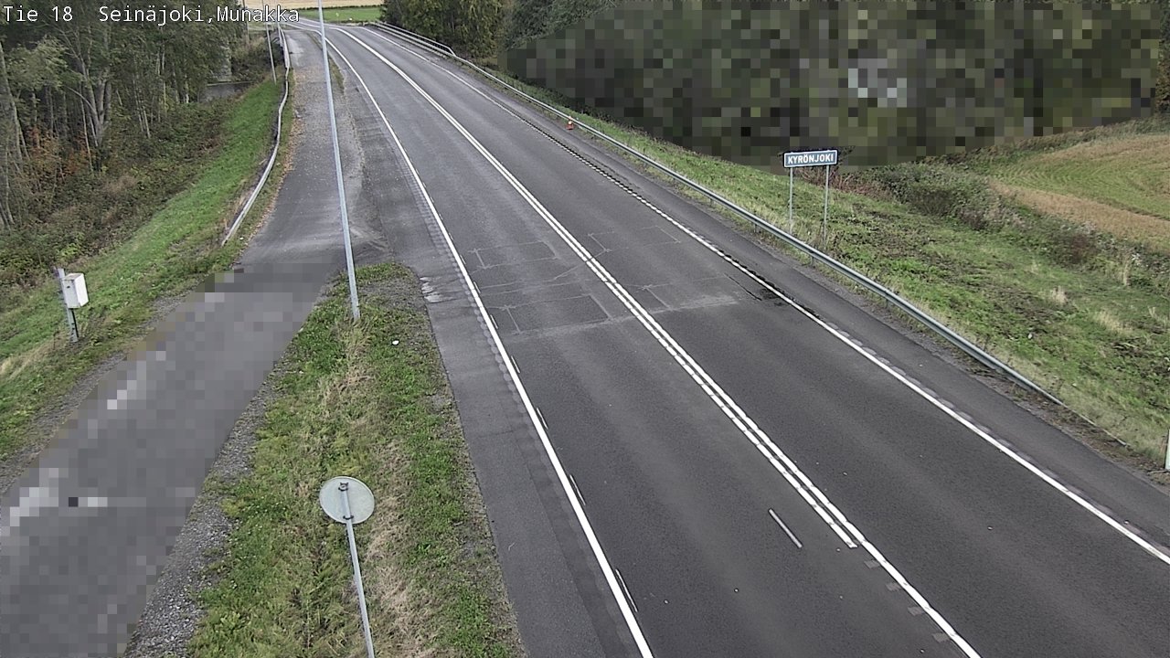 Weather Camera Image Road 18 Seinäjoki, Munakka, Seinäjoki, Etelä-Pohjanmaa