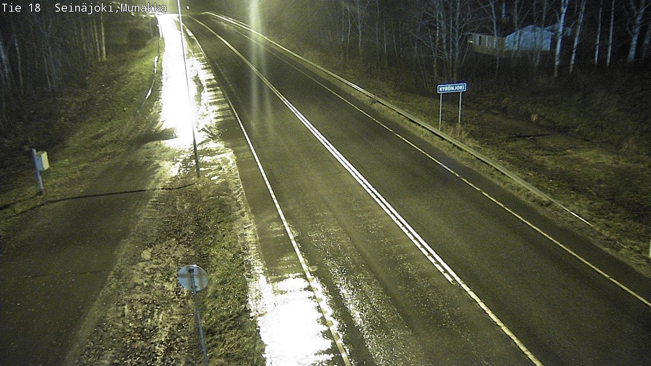 Weather Camera Image Väg 18 Seinäjoki, Munakka, Seinäjoki, Etelä-Pohjanmaa