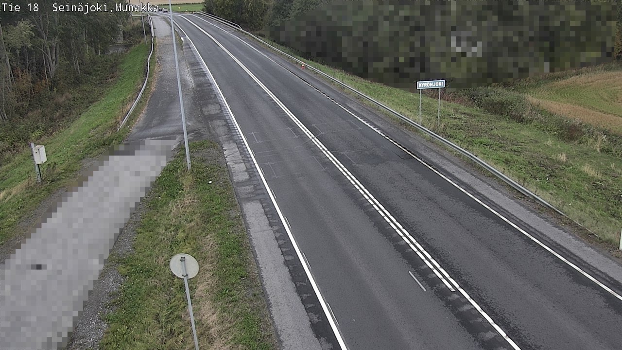 Weather Camera Image Road 18 Seinäjoki, Munakka, Seinäjoki, Etelä-Pohjanmaa