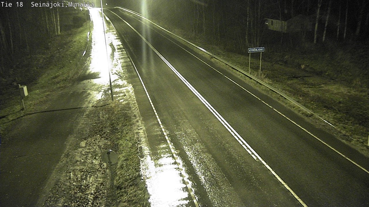 Weather Camera Image Väg 18 Seinäjoki, Munakka, Seinäjoki, Etelä-Pohjanmaa