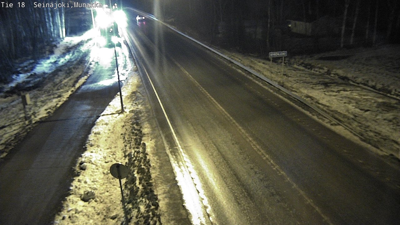 Weather Camera Image Road 18 Seinäjoki, Munakka, Seinäjoki, Etelä-Pohjanmaa