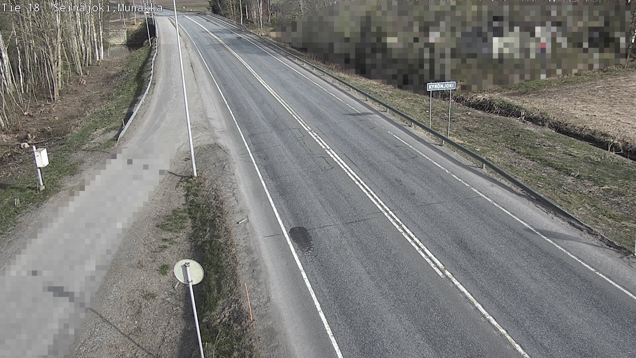 Weather Camera Image Väg 18 Seinäjoki, Munakka, Seinäjoki, Etelä-Pohjanmaa