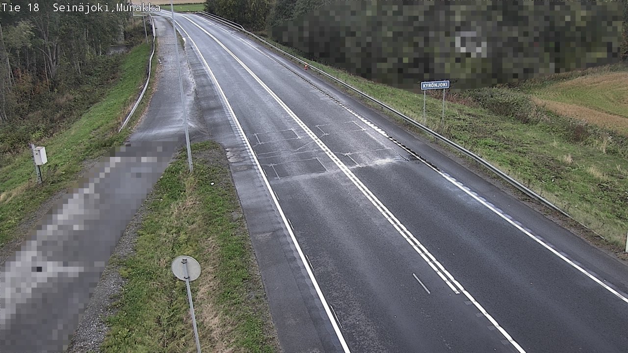Weather Camera Image Road 18 Seinäjoki, Munakka, Seinäjoki, Etelä-Pohjanmaa