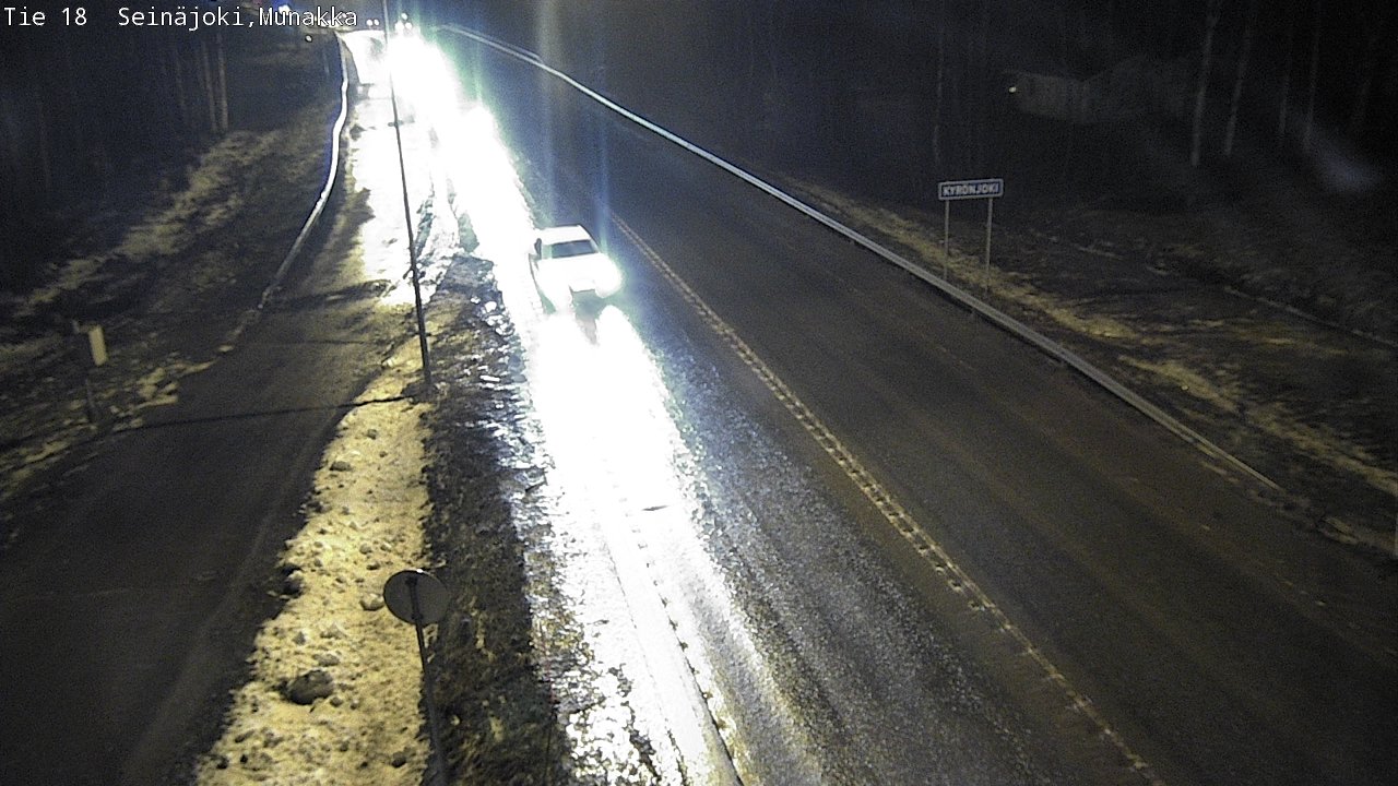 Weather Camera Image Road 18 Seinäjoki, Munakka, Seinäjoki, Etelä-Pohjanmaa