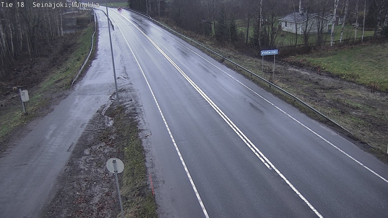 Weather Camera Image Väg 18 Seinäjoki, Munakka, Seinäjoki, Etelä-Pohjanmaa
