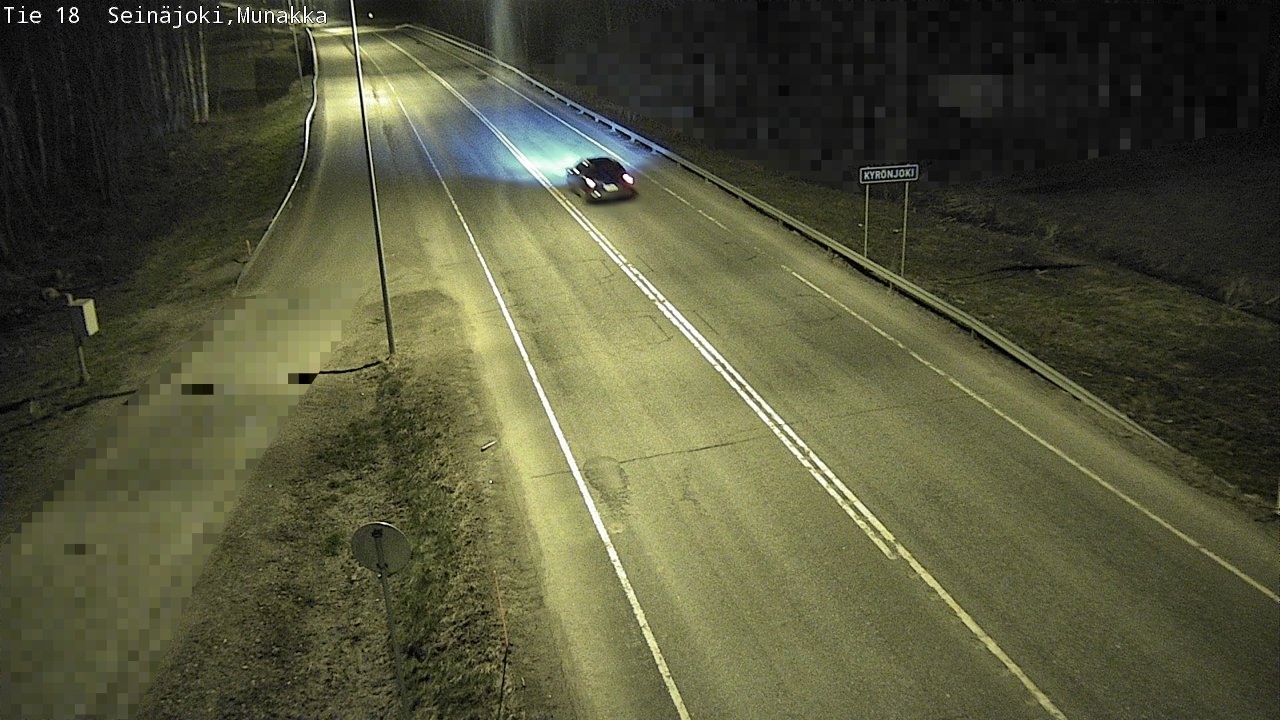 Weather Camera Image Väg 18 Seinäjoki, Munakka, Seinäjoki, Etelä-Pohjanmaa