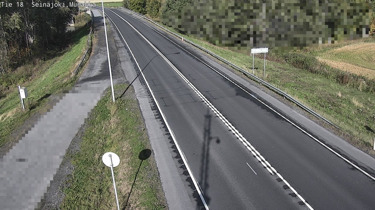 Weather Camera Image Road 18 Seinäjoki, Munakka, Seinäjoki, Etelä-Pohjanmaa