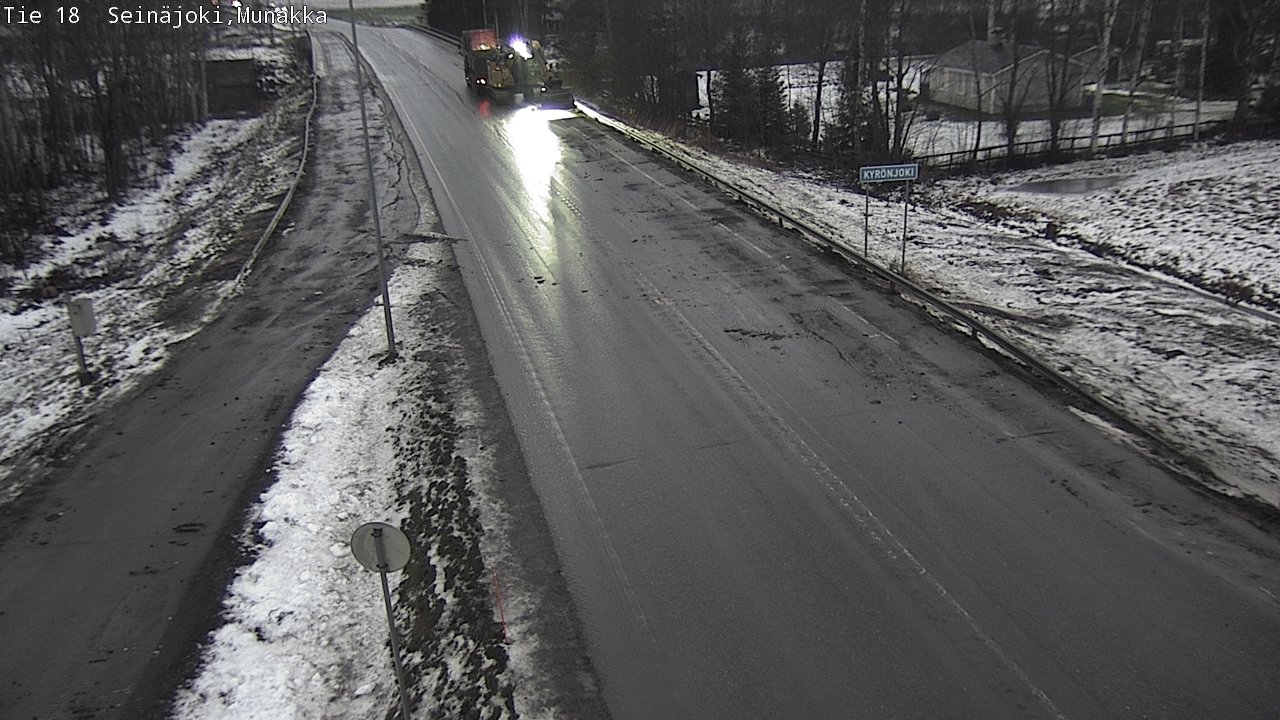 Weather Camera Image Road 18 Seinäjoki, Munakka, Seinäjoki, Etelä-Pohjanmaa