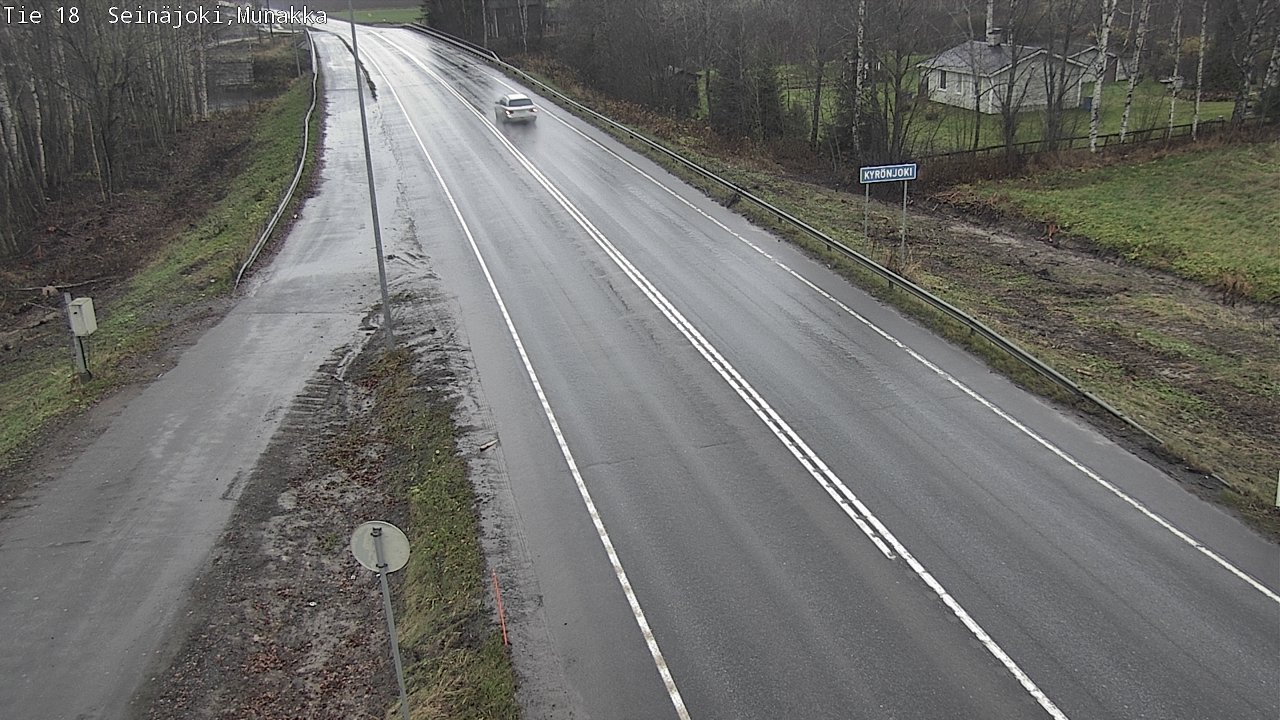 Weather Camera Image Väg 18 Seinäjoki, Munakka, Seinäjoki, Etelä-Pohjanmaa