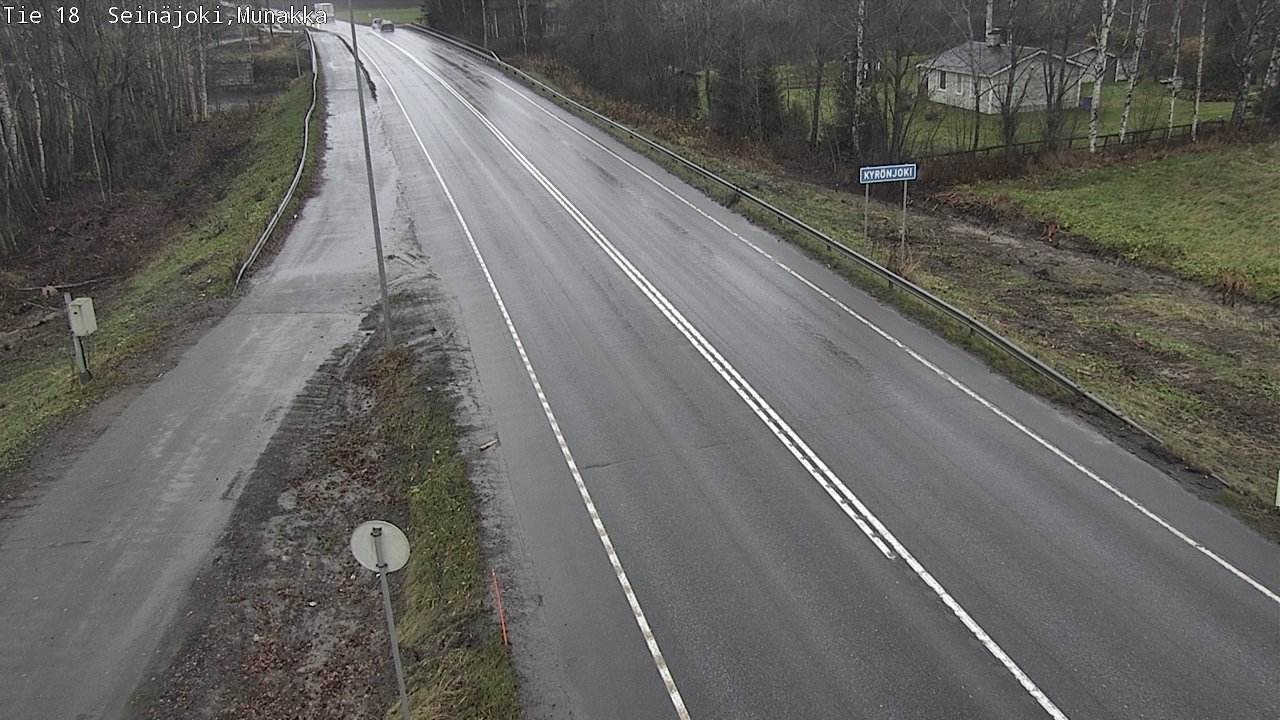 Weather Camera Image Väg 18 Seinäjoki, Munakka, Seinäjoki, Etelä-Pohjanmaa