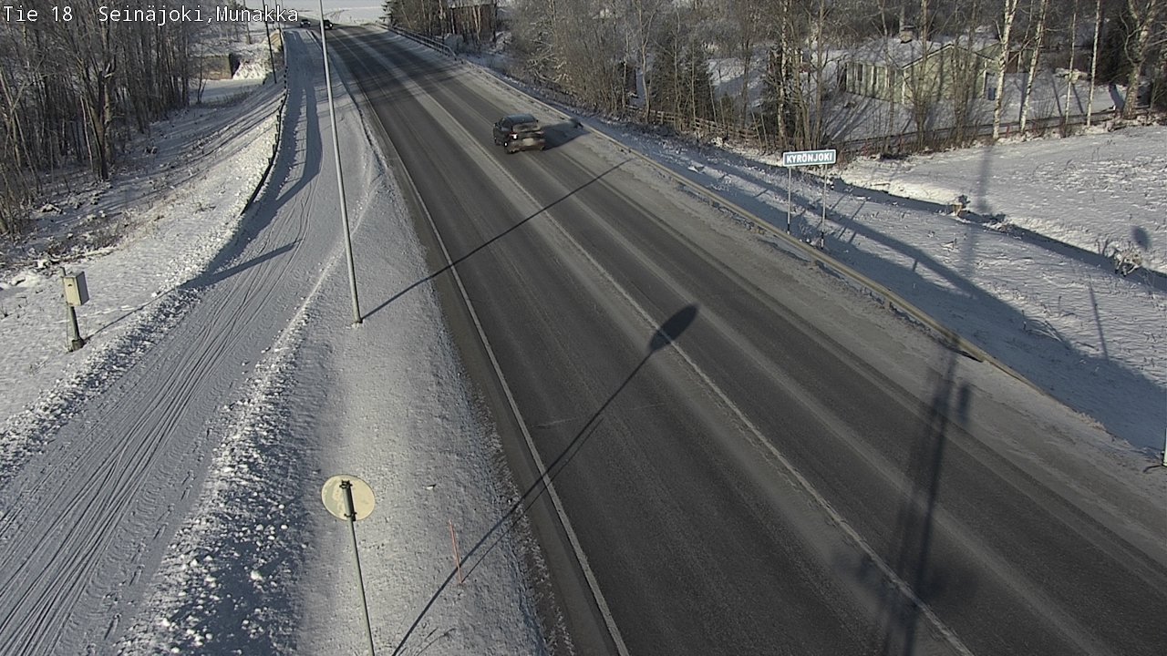 Weather Camera Image Road 18 Seinäjoki, Munakka, Seinäjoki, Etelä-Pohjanmaa