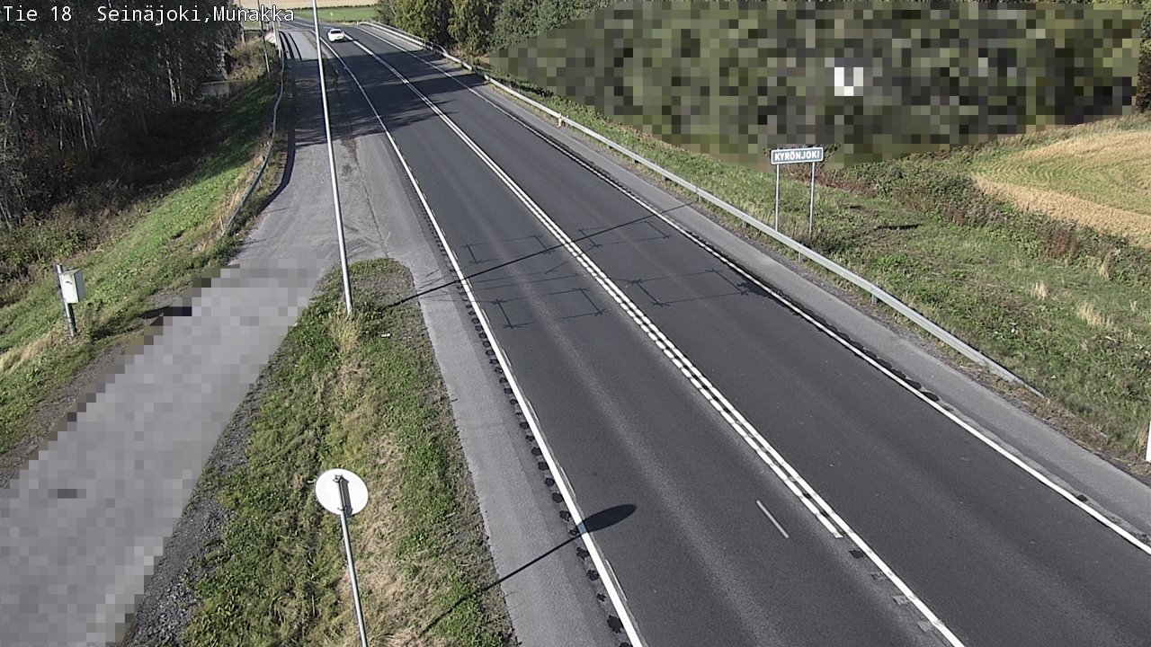 Weather Camera Image Road 18 Seinäjoki, Munakka, Seinäjoki, Etelä-Pohjanmaa