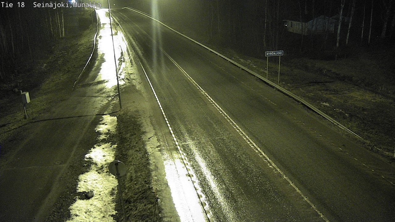 Weather Camera Image Väg 18 Seinäjoki, Munakka, Seinäjoki, Etelä-Pohjanmaa