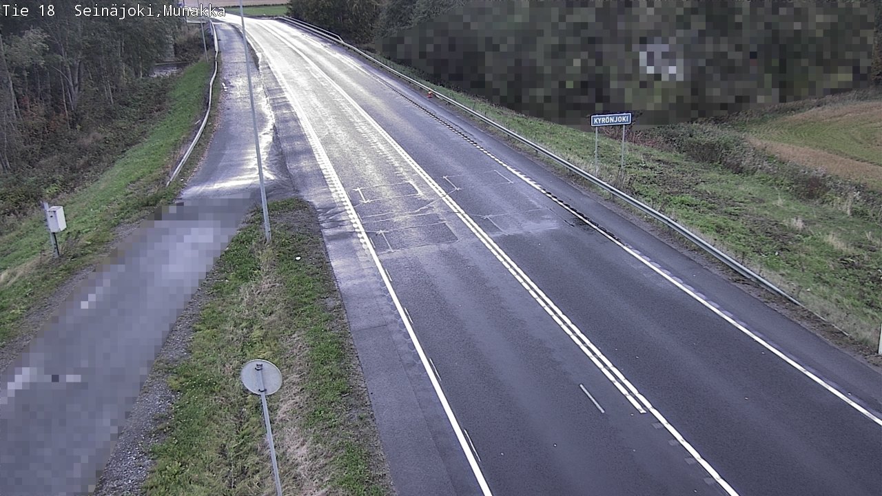 Weather Camera Image Road 18 Seinäjoki, Munakka, Seinäjoki, Etelä-Pohjanmaa
