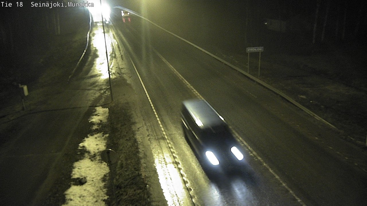 Weather Camera Image Väg 18 Seinäjoki, Munakka, Seinäjoki, Etelä-Pohjanmaa