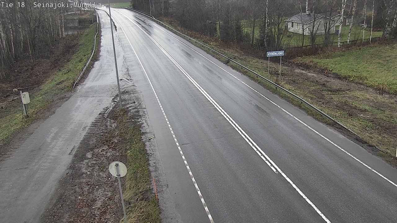 Weather Camera Image Väg 18 Seinäjoki, Munakka, Seinäjoki, Etelä-Pohjanmaa