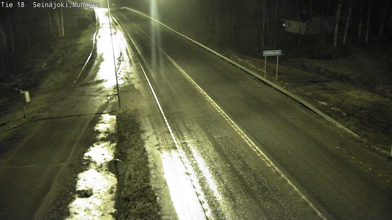 Weather Camera Image Väg 18 Seinäjoki, Munakka, Seinäjoki, Etelä-Pohjanmaa