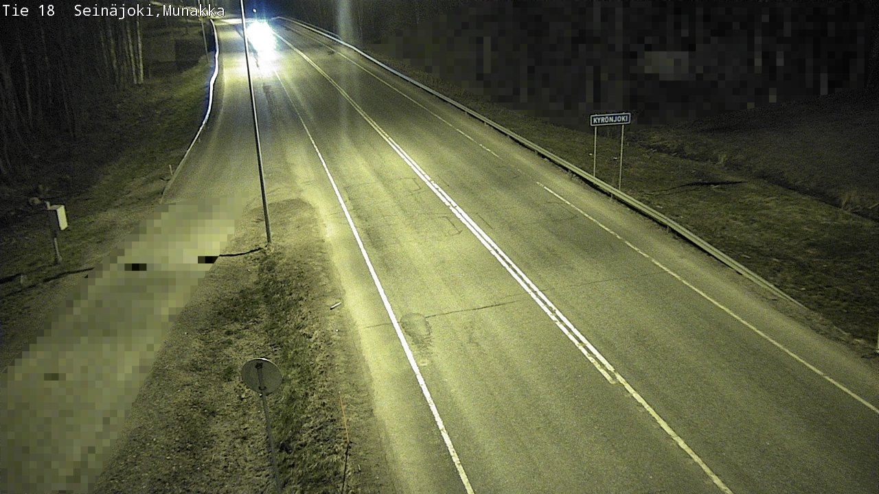 Weather Camera Image Väg 18 Seinäjoki, Munakka, Seinäjoki, Etelä-Pohjanmaa