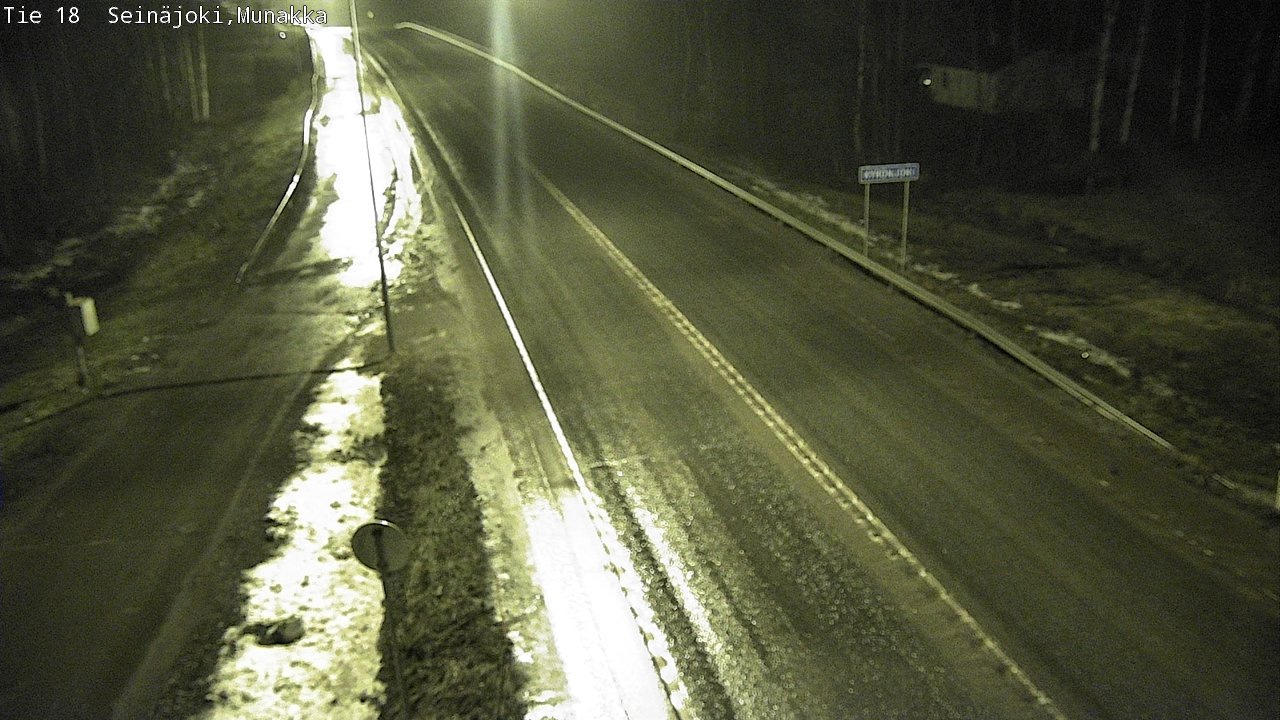 Weather Camera Image Väg 18 Seinäjoki, Munakka, Seinäjoki, Etelä-Pohjanmaa
