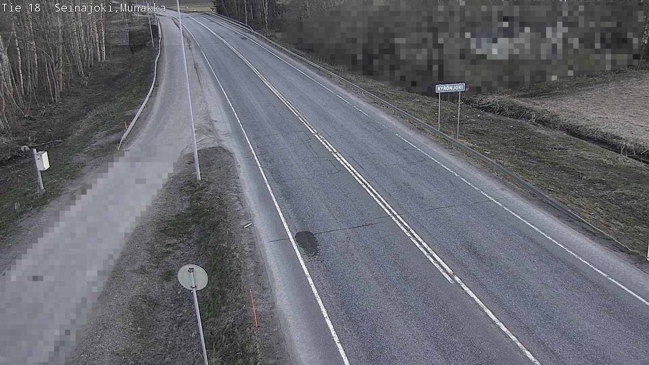 Weather Camera Image Väg 18 Seinäjoki, Munakka, Seinäjoki, Etelä-Pohjanmaa