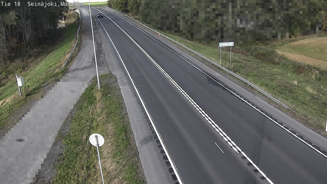 Weather Camera Image Road 18 Seinäjoki, Munakka, Seinäjoki, Etelä-Pohjanmaa