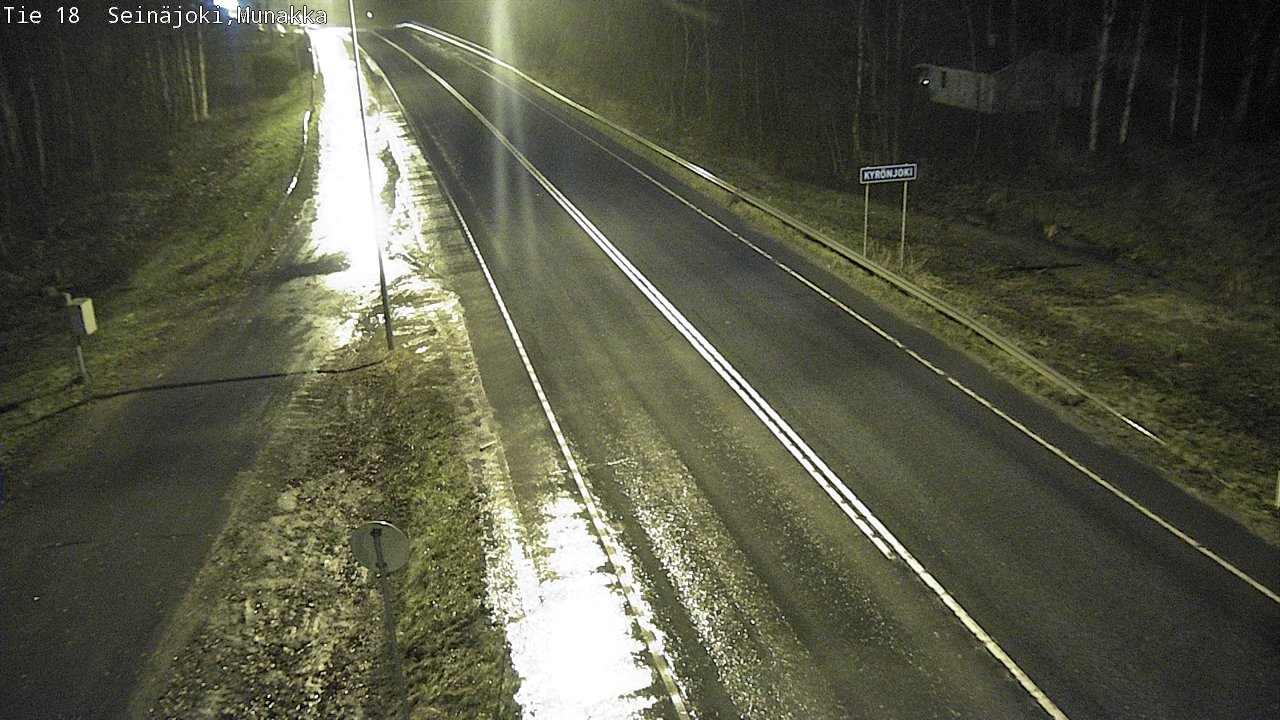 Weather Camera Image Väg 18 Seinäjoki, Munakka, Seinäjoki, Etelä-Pohjanmaa