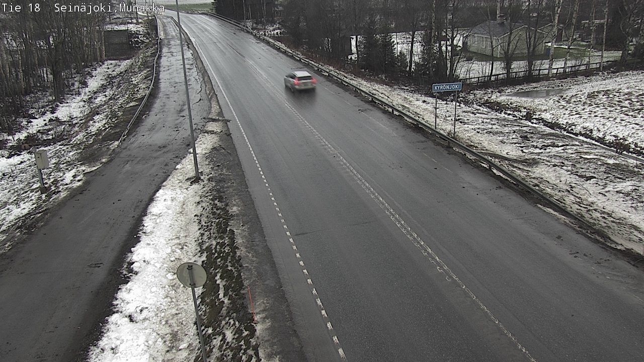 Weather Camera Image Road 18 Seinäjoki, Munakka, Seinäjoki, Etelä-Pohjanmaa