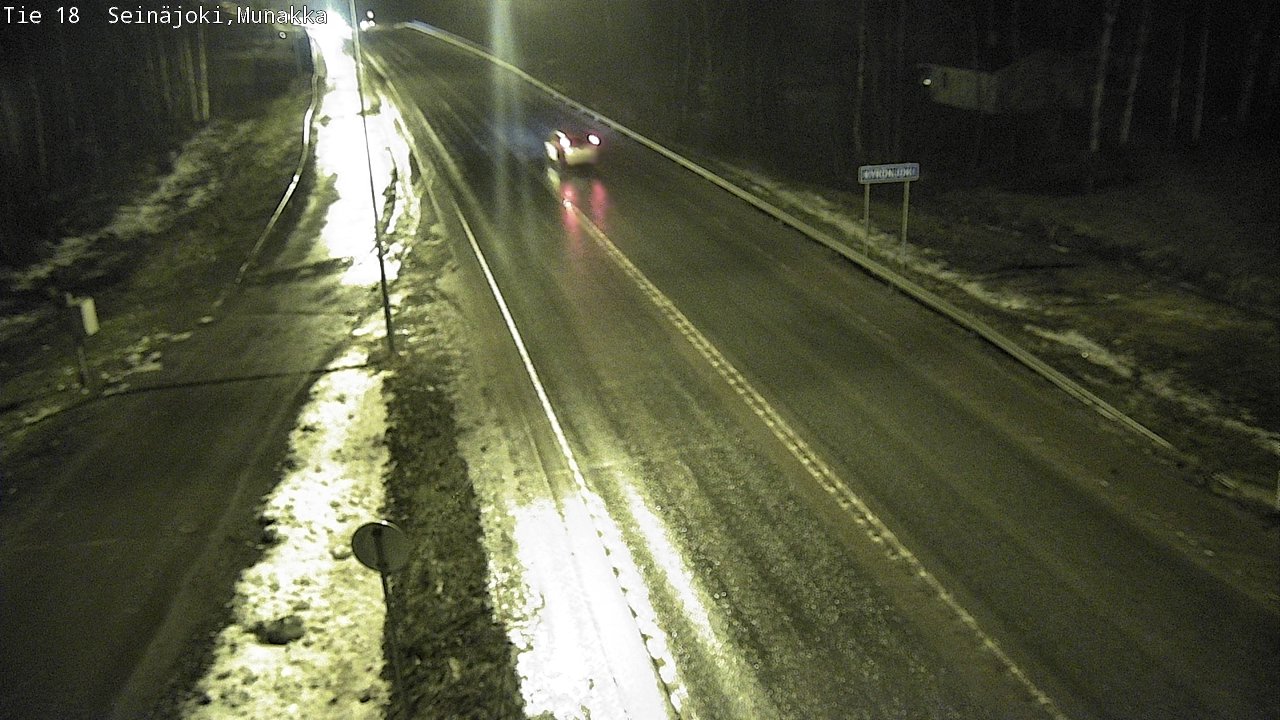 Weather Camera Image Road 18 Seinäjoki, Munakka, Seinäjoki, Etelä-Pohjanmaa