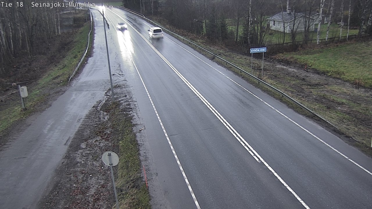 Weather Camera Image Väg 18 Seinäjoki, Munakka, Seinäjoki, Etelä-Pohjanmaa