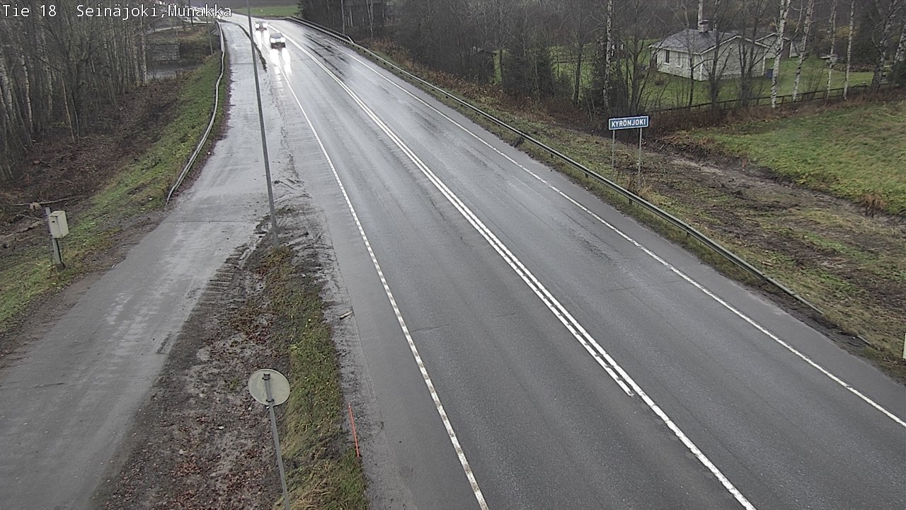 Weather Camera Image Väg 18 Seinäjoki, Munakka, Seinäjoki, Etelä-Pohjanmaa
