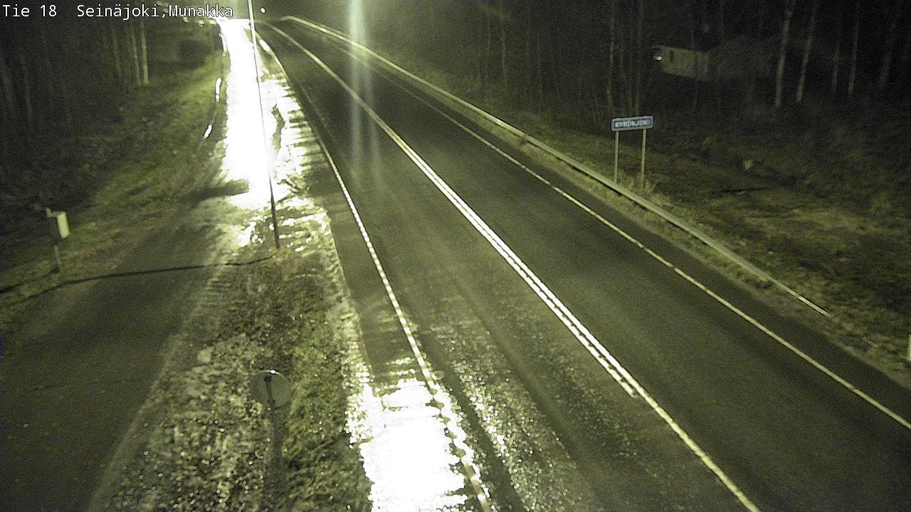 Weather Camera Image Väg 18 Seinäjoki, Munakka, Seinäjoki, Etelä-Pohjanmaa